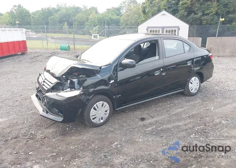 2024 Mitsubishi Mirage G4 Es/G4 Le/G4 Black Edition из США, поврежденный, VIN ML32FUFJ1RHF20114